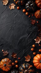 background with copy space of halloween