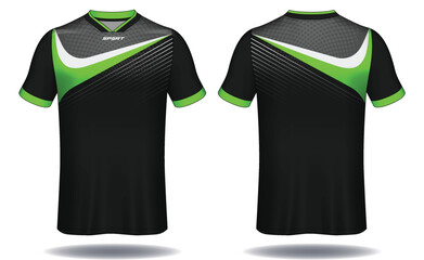 Soccer jersey template.sport t-shirt design.
