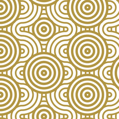 Abstract. Pattern seamless curve geometric background. Vector.