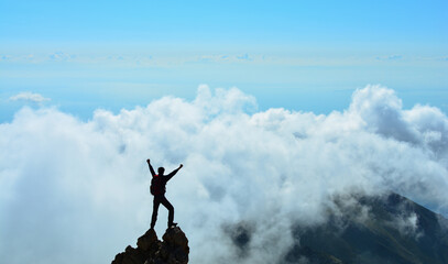Being Above the Clouds
