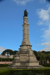 Statue of Alfonso de Alburquerque in Lisbon, Portugal