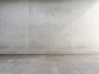 Fototapeta premium Vintage-style concrete wall background with intricate gray texture, suitable for design