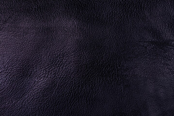 High-Resolution Black Leather Texture Background