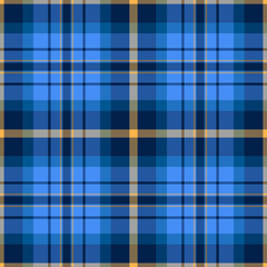 Texture pattern check of tartan fabric seamless with a background plaid vector textile.