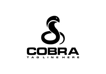 cobra snake abstract logo