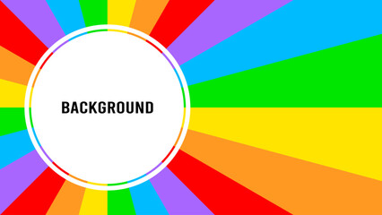 Fototapeta premium Happy pride month. Abstract rainbow design. Love is love, rainbow flag, lgbt pride. June 2024. Background template. Human rights and tolerance 