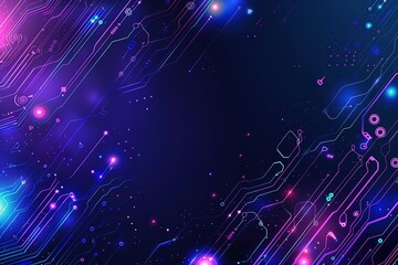 Abstract digital background with blue and purple colors