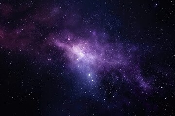 Obraz premium Amazing galaxy with nebulas and cosmic dust