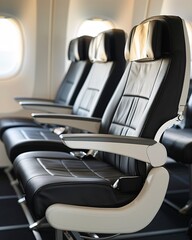 airplane seats background
