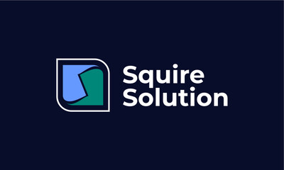Squire solution consultant business name logo design ideas 