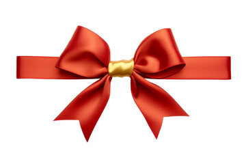 Fototapeta premium Vintage ribbon isolated on transparent background, cut out, PNG.