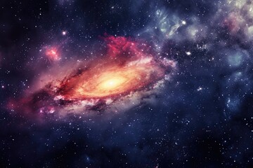 Obraz premium Amazing stars and planets in the cosmos