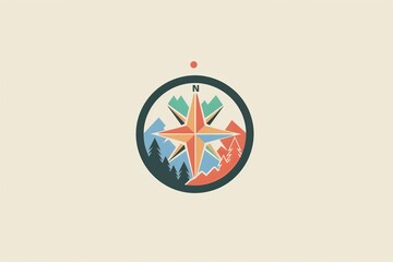 a logo for a travel blog exploring off-the-beaten-path destinations.