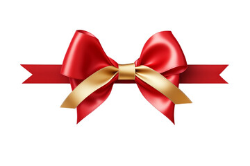 Vintage ribbon isolated on transparent background, cut out, PNG.