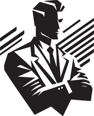 Black silhouette of a superhero gym man