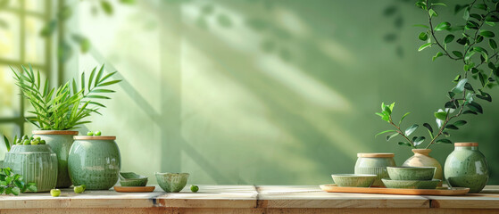 Award Winning Advertisement Image , E Commerce Platform for Eco Friendly Home Goods, Depict an online store that specializes in eco friendly and sustainable home goods, from bamboo