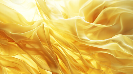 Obraz premium light gold exquisite high-definition chiffon, silk, cloth material close-up
