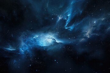 Fototapeta premium Colorful galaxy with nebulas and cosmic dust