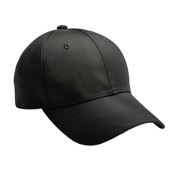 recommend clip art: Black Baseball Cap isolated on transparent background, cut out, PNG.