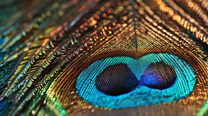 Naklejka premium tail, bird, decorative, elegant, peafowl, colorful, elegance, feather, peacock, beautiful, ornament, modern, abstact, natural, vintage, fabric texture, animal, background, texture, textile, nature, de