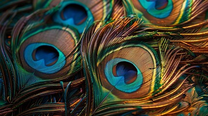 Fototapeta premium tail, bird, decorative, elegant, peafowl, colorful, elegance, feather, peacock, beautiful, ornament, modern, abstact, natural, vintage, fabric texture, animal, background, texture, textile, nature, de