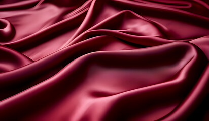 red satin background