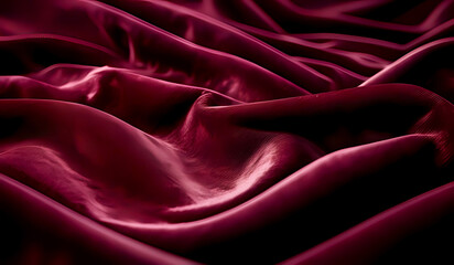 Fototapeta premium bordeaux red silk background