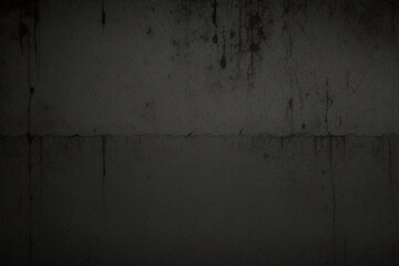 Fototapeta premium Superficie de plástico lisa de color gris mate con textura fina y viñeta en el lado derecho. Fondo texturizado exquisito, fondo suave en blanco 