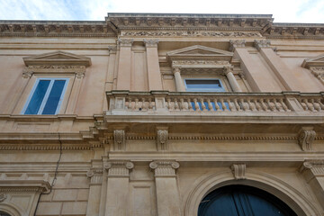 The Old town of Lecce, Apulia Region, Italy
