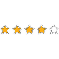 4 Out Of 5 Rating Stars 
