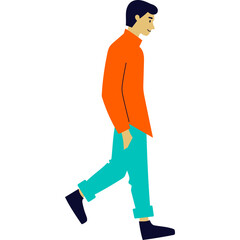 Flat Man Walking 
