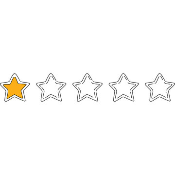 1 Out Of 5 Rating Stars 