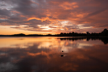 Sonnenuntergang Staffelsee