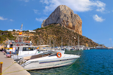 Calpe (Calp) Costa Blanca, Spanien, Hafen