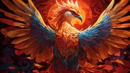 Obraz premium beautiful birds and nature 