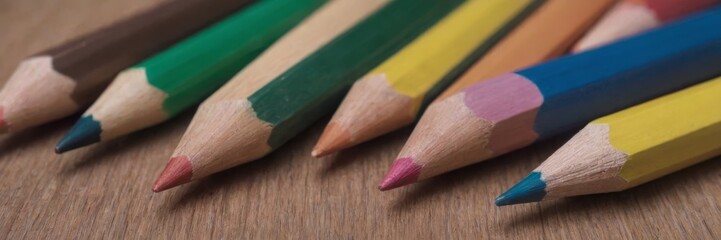 Obraz premium colored pencils