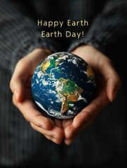 International Mother Earth Day 2024, Planet vs. Plastics square vector poster, 