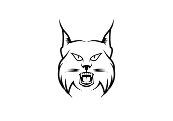 vector illustration of lynx l...