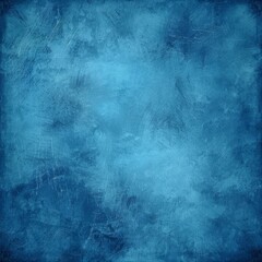 Textured Blue Grunge Background Canvas