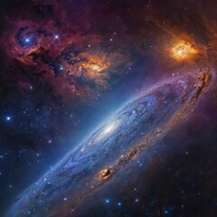 galaxy in space