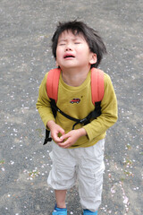 イヤイヤ期の男の子