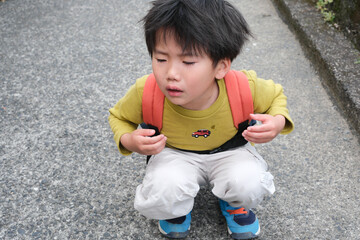 イヤイヤ期の男の子