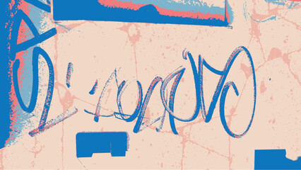 1-96c. grunge graffiti texture background - Illustration. 