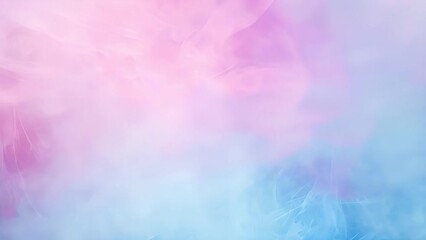 Abstract and soft background featuring swirls of pink and blue smoke, creating a dreamy and delicate atmosphere suitable for graphic design, wallpapers, or creative project backdrops