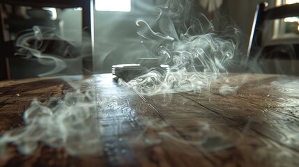 smoke on the table realistic