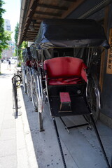 日本の東京、浅草のお土産や風景
