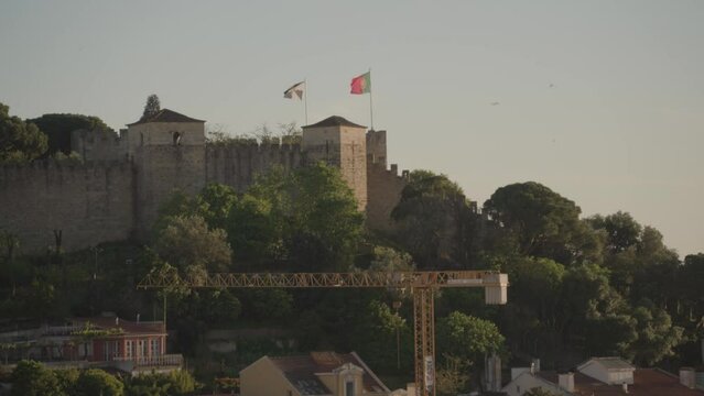 Castelo de S&atilde;o Jorge Historic hilltop fortress in Lisbon