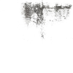 Walls stained with moisture and peeling paint