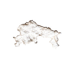 Obraz premium Walls stained with moisture and peeling paint