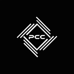 PCC logo. P C C design. White PCC letter. PCC, P C C letter logo design. P C C letter logo design in FIVE, FOUR, THREE, style. letter logo set in one artboard. P C C letter logo vector design.